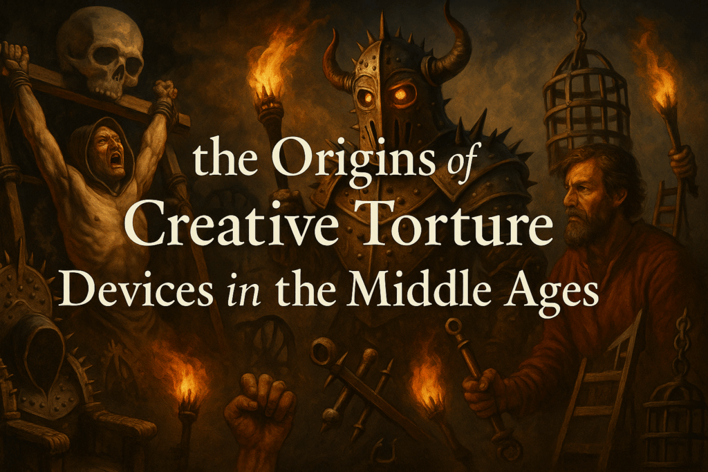 the harsh and inventive methods of torture during the Middle Ages