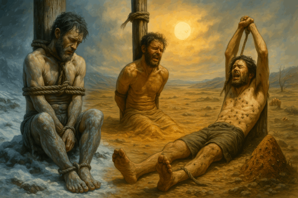Medieval Torture with Nature’s Wrath: Cold, Heat & Insects