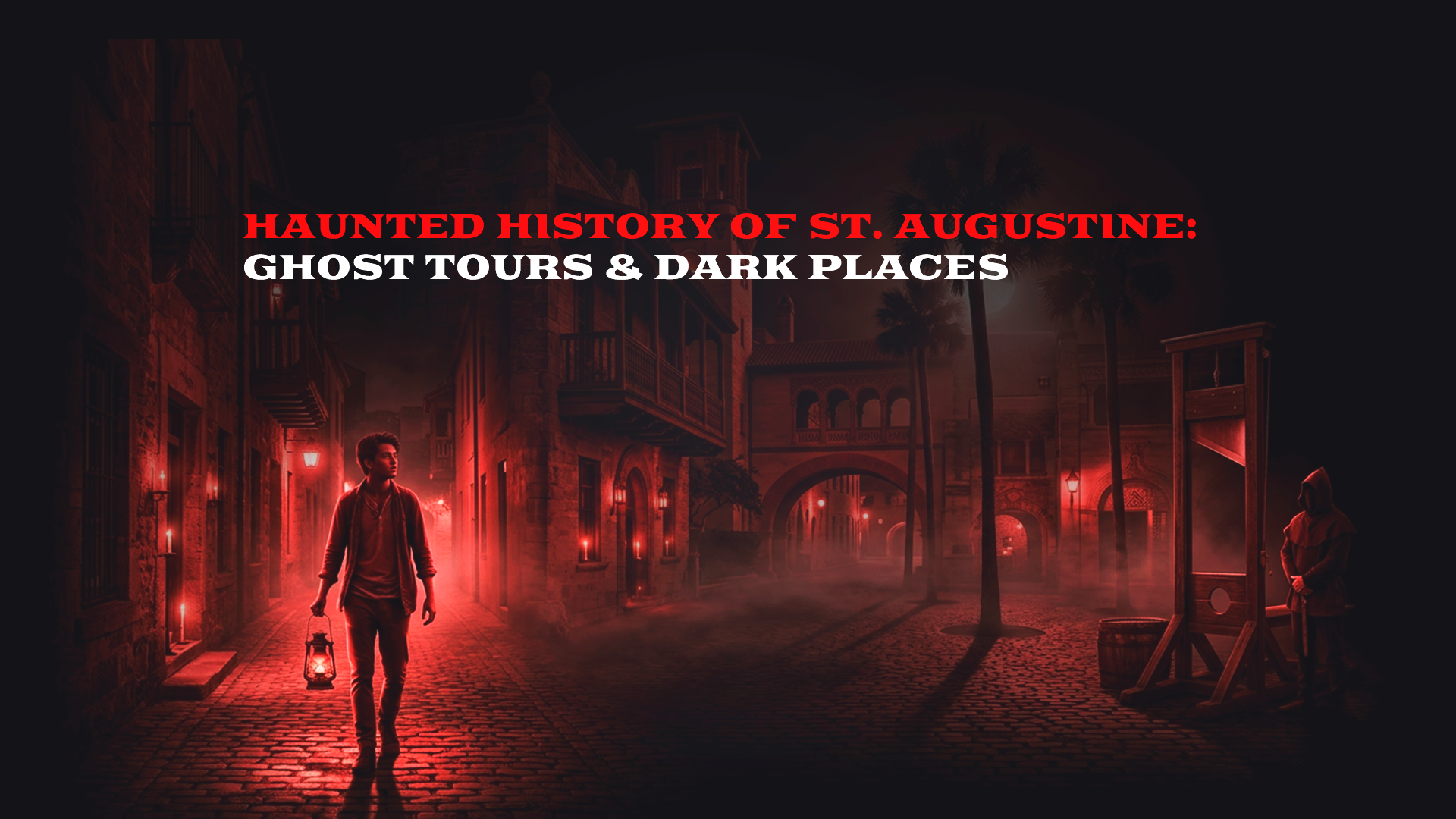 Haunted History of St. Augustine: Ghost Tours & Dark Places