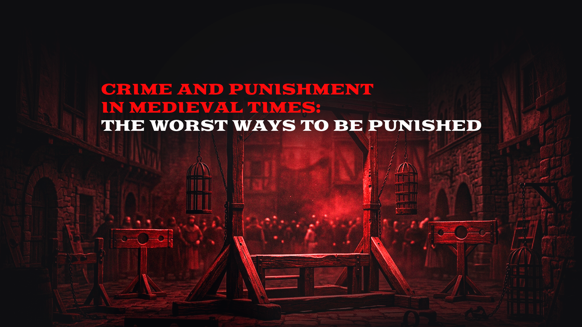 Crime and Punishment in Medieval Times: The Worst Ways to Be Punished