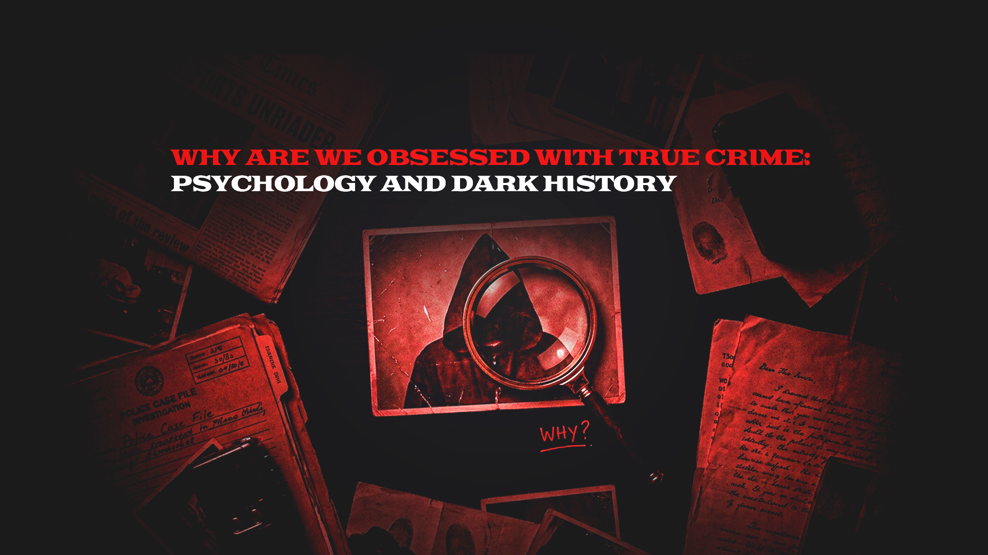 Why are we obsessed with true crime: Psychology and dark history